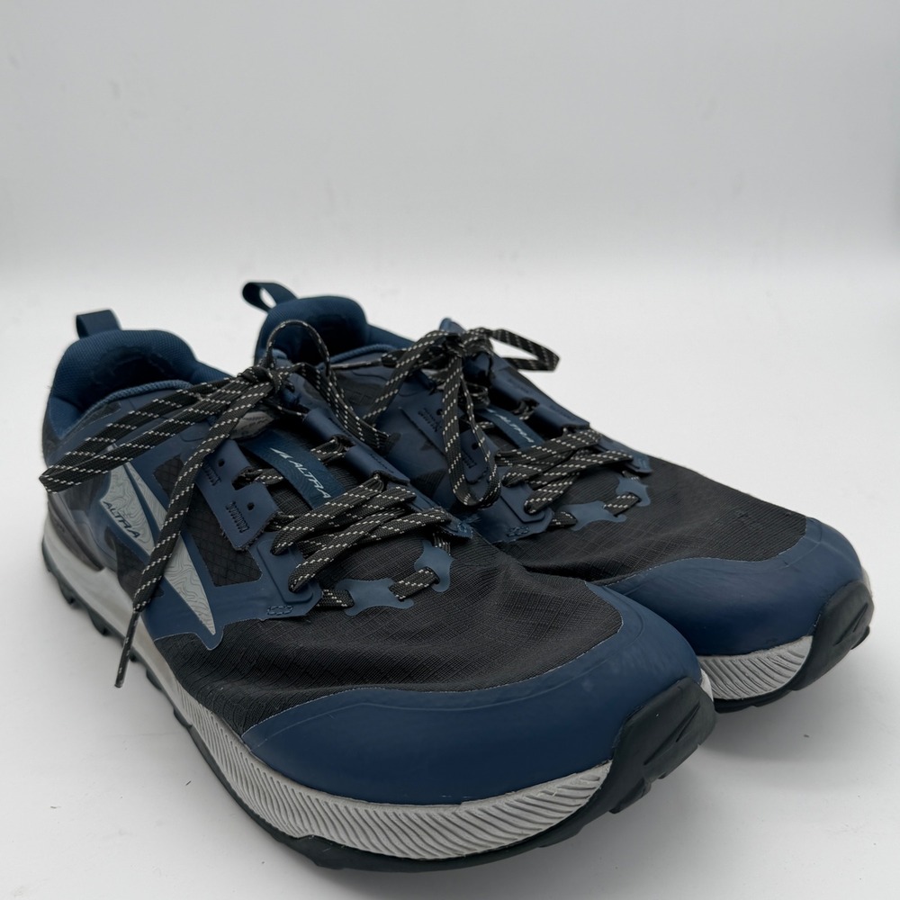 Altra Lone Peak 8 Mens Trail Running Shoes Navy Black AL0A85NC401 Size 13